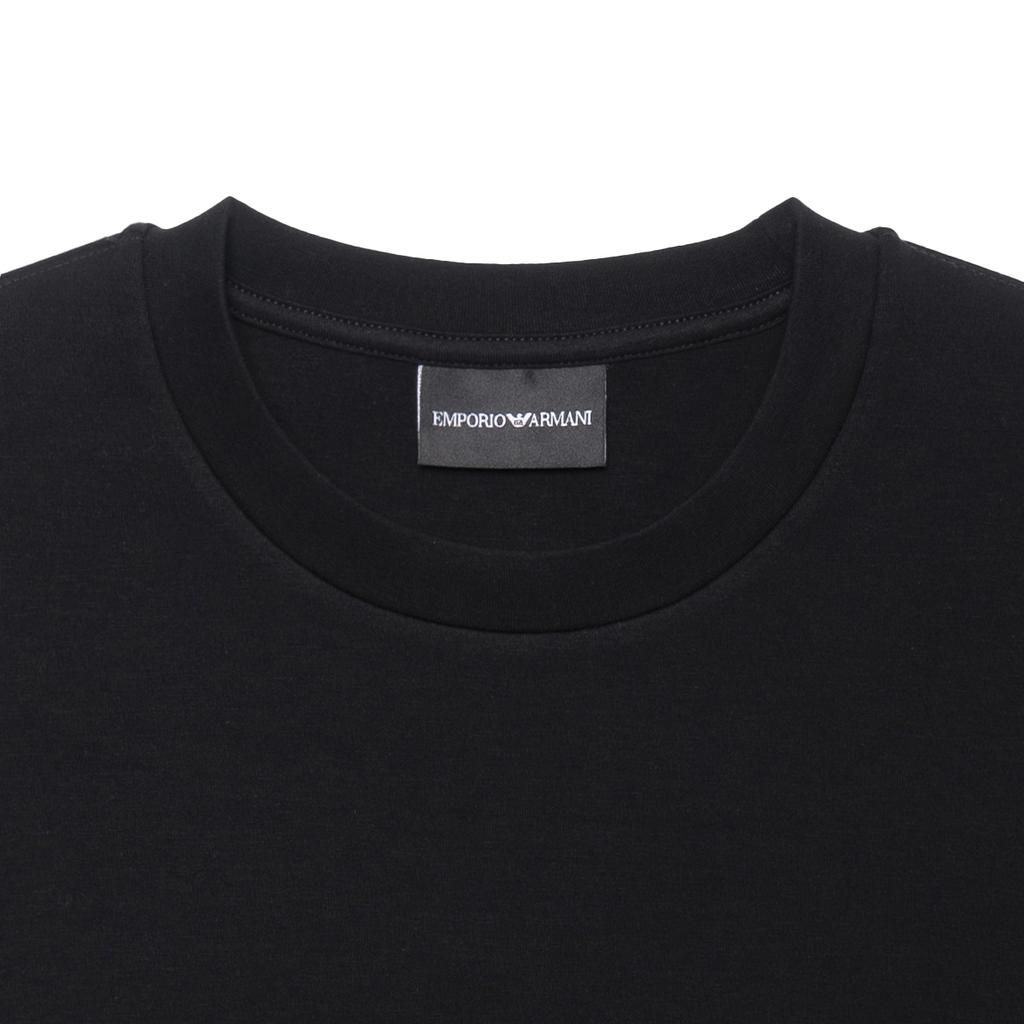 Emporio Armani Свитшот однотонный мужской Fw22 Черный 6L1MM41-JHSZ1-0999