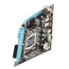 Материнская плата для майнинга H61 LGA 1155 Поддержка NVME M.2 WiFi VGA HD Мультимедийный интерфейс 6 USB2.0 3 SATA2.0