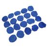 20 Pieces Car Polishing Bonnet Pads Microfiber Waxing Buffing Cover for 5 To 6in Auto Polishers