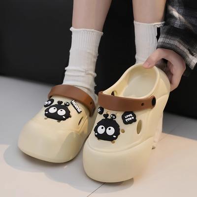 2024 Большие Ботинки с Мягкой Подошвой для Женщин, Одежда Для Отдыха На Природе Популярные 2024 EVA Женские Туфли-Сабо Легкие Сандалии С Толстой Подошвой Без Застежек