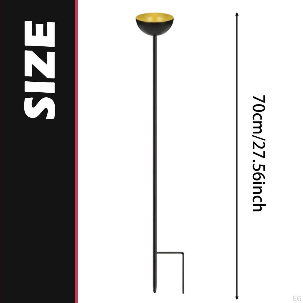 Поилка для пчел, чаша для купания с металлическим колышком, поилка для опылителей, украшение для двора