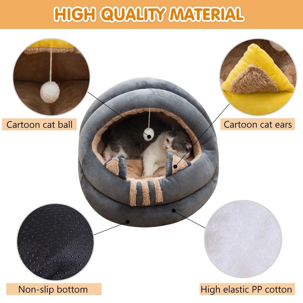PETCUTE милый питомец купол питомец с собакой кошкой для горячего ковра может быть тепло холодная крыша кровать, форма, дом, 3-полосный, крыша, будка, нескользящий, палатка, стильный, кровать,