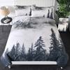 Trees Natural Scenery Bedding Three-Piece Quilt Cover