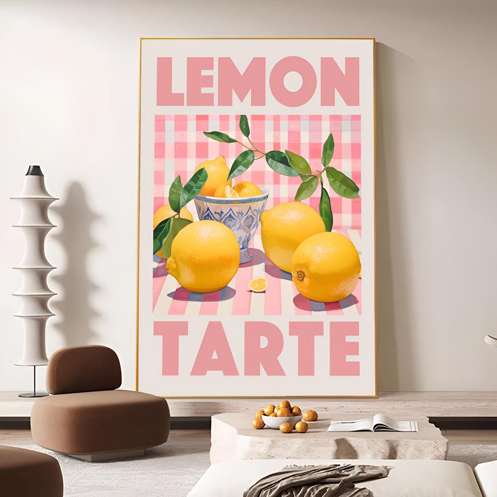 Positano Lemon Art Poster Movie Sticky Posters Vintage Room Good Quality Quality Poster Wall Art Painting Study Home Decor