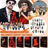 Halloween Advent Calendar ,Halloween Countdown Calendar  For Kids And Adults With 24 Pcs Classic Doll Collectible Figures, Pre Christmas Doll