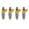4pcs 23250-15030 Fuel Injectors for Toyota Corolla