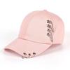 Fashion Hat Hat Dad Casual Iron Casquette Cap Snapback Baseball Cap Ring Adjustable Gorras Bts