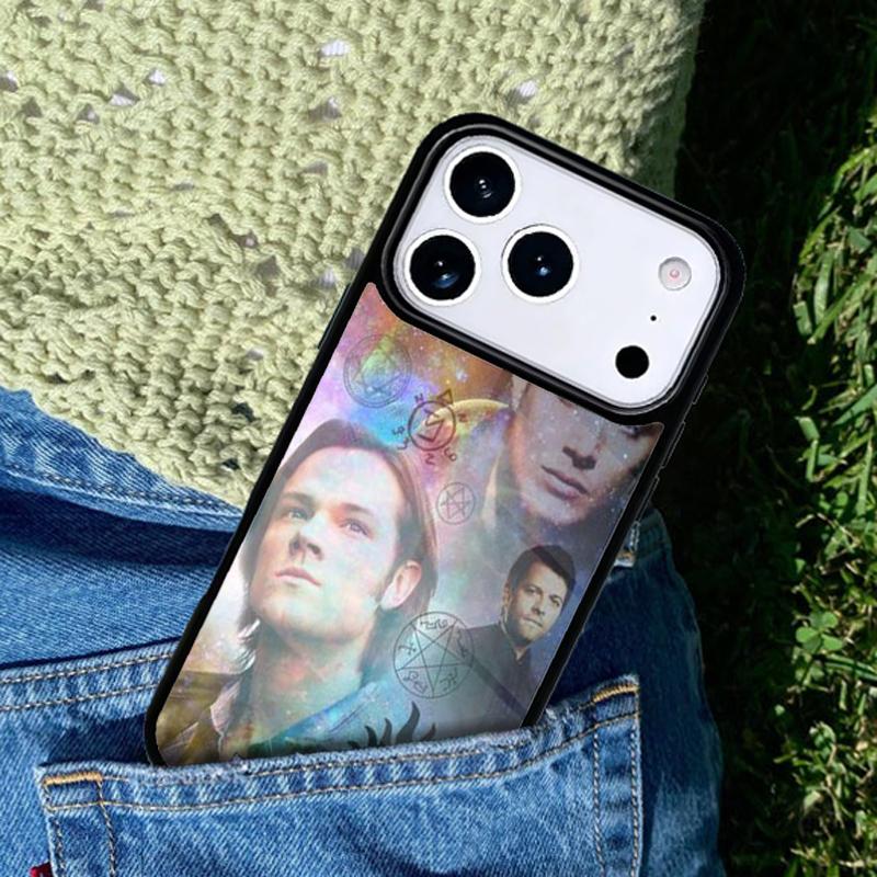 Supernatural Dean Sam Castiel Phone Case For iPhone 17 AIR 16 Pro Max 15 14 Pro 11 12 13 Shockproof Silicone Cover