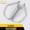 Electroplated Rear Fog Light Cover for 2014 RAV4 - Tailgate Decoration Sticker Accessory