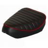 Honda Super Cub Сиденье кастомное с валиком C50/C70/C90 Черное/Красное