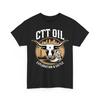 CTT Oil Exploration & Cattle Company Техас Ретро Унисекс 100% Хлопок Футболка Мужские Футболки Топ