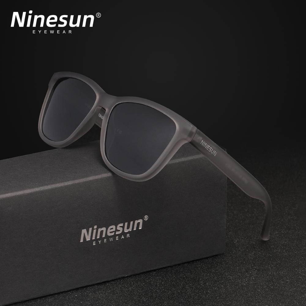 NINESUN Модные мужские солнцезащитные очки поляризованные UV400 солнцезащитные очки сверхлегкие TR90 женские очки для рыбалки вождения на открытом воздухе