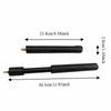 Aluminum Alloy Billiard Extender Threaded Connector Cue Lengthener Telescopic Cue  Outdoor Play