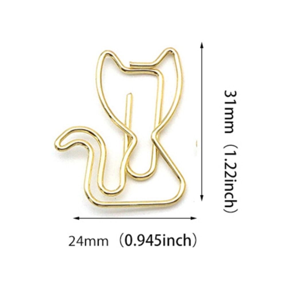 10 шт. мультяшные скрепки металлические держатели для закладок школьные принадлежности для переплета металлические скрепки для школы