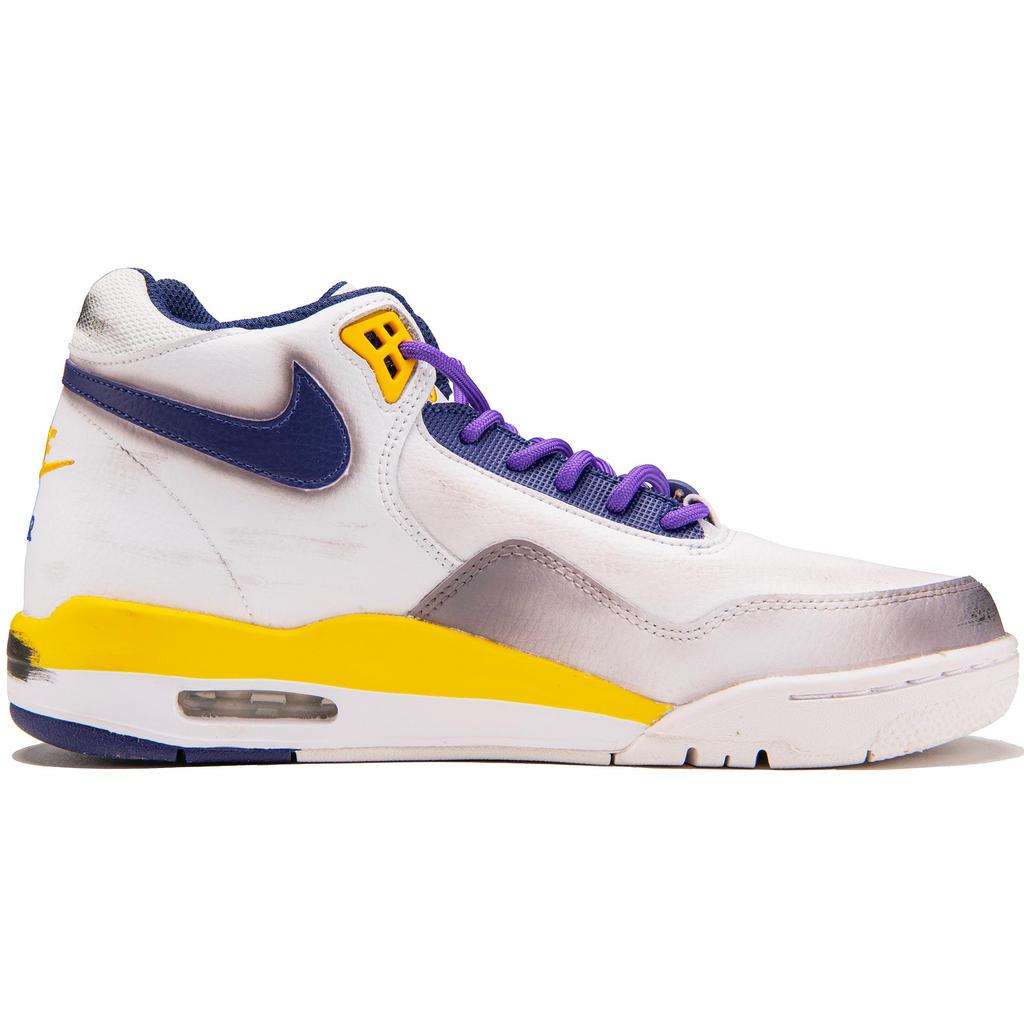 Nike Flight Legacy Устойчивые к истиранию Средние Винтажные Баскетбольные Кроссовки Мужские Серые BQ4212-102(КомандаF-)