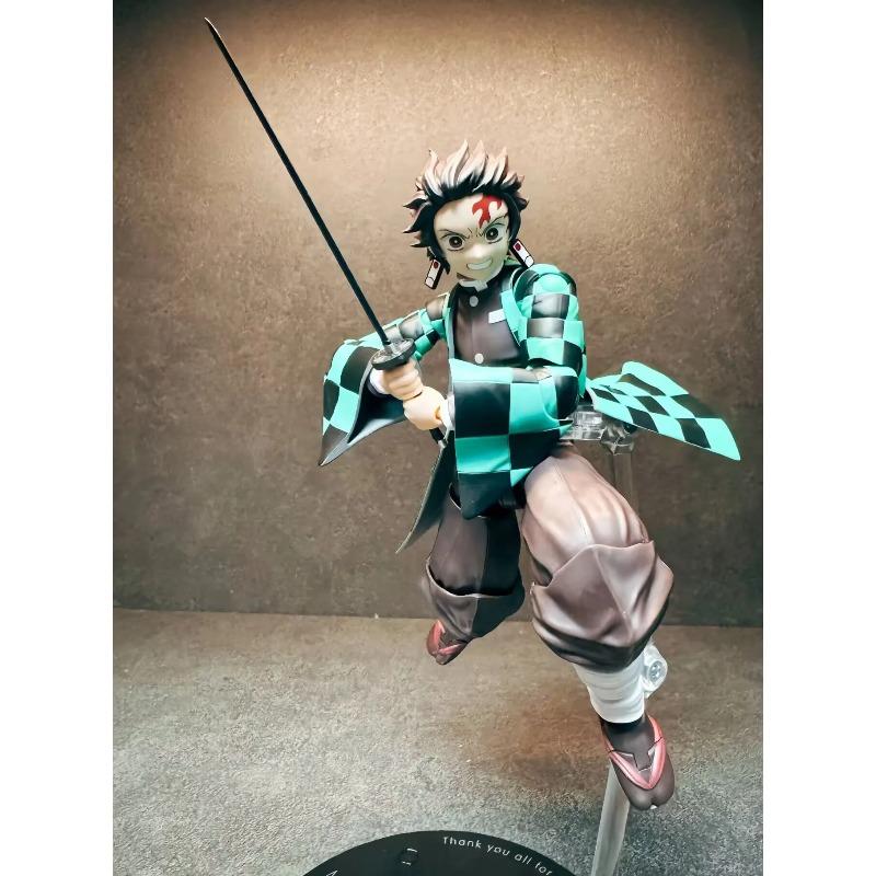 Новая Горячая Оригинальная Bandai S.H.Figuarts Клинок Рассекающий Демонов Камадо Танджиро Незуко Томиока Гиюу 14 см Аниме Фигурка Действия Коллекционная Игрушка