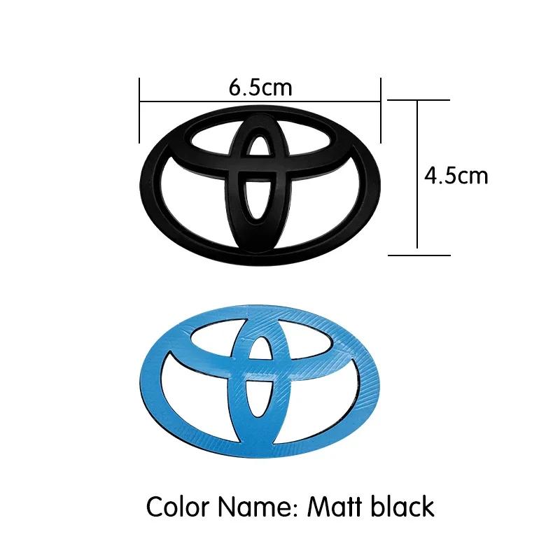 Наклейки-эмблемы на руль без разборки для Toyota Corolla Camry RAV4 Yaris Vios Hilux Prius CHR Аксессуары