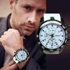 Stainless Steel Luxury Sport Analog Quartz Modern Men Fashion Wrist Watch WH