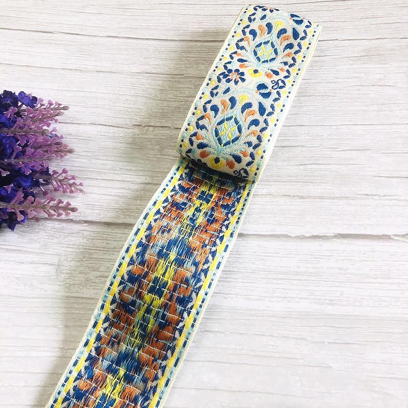 5смx1 ярд Швейные аксессуары Декор для штор DIY материалы Богемный стиль Аксессуары для одежды Роскошный Разноцветный