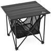 Motorcycle Camping with Compact Aluminum Table Black 37539 Table, Folding, Lightweight, Storage, +