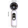 Portable USB Mini Fan Handheld Air Cooler 3000mAh Rechargeable For Outdoor Travel Camping Commute