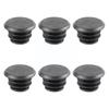 6pcs Bicycle Handlebar Plugs Classic Delicate Bicycle Plastic Plug Road Handlebar Bike Mountain Covers Grips End Cap T1V1