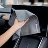 AAAPF1 2Pcs Super Absorbent Car Drying Towel Suede Coral Velvet Double-sided Car Cleaning Cloth For  BMW X1 X2 X3 X4 X5 X6 X7 E28 E30