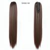 Synthetic Artificial Claw Ponytail Wig Fake Ponytail Wig Female Black Brown Hair Extension Long Straight Ponytail Mutiple Color To Choose