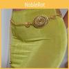 Elegant Waist Metal Chain With Engraved Detail For Womens Summer Winter Outfits
