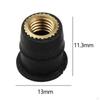 5 Pieces Windshield Rubber Motorcycle Nuts Replaces Universal Repair Parts Brass Nut Fairing