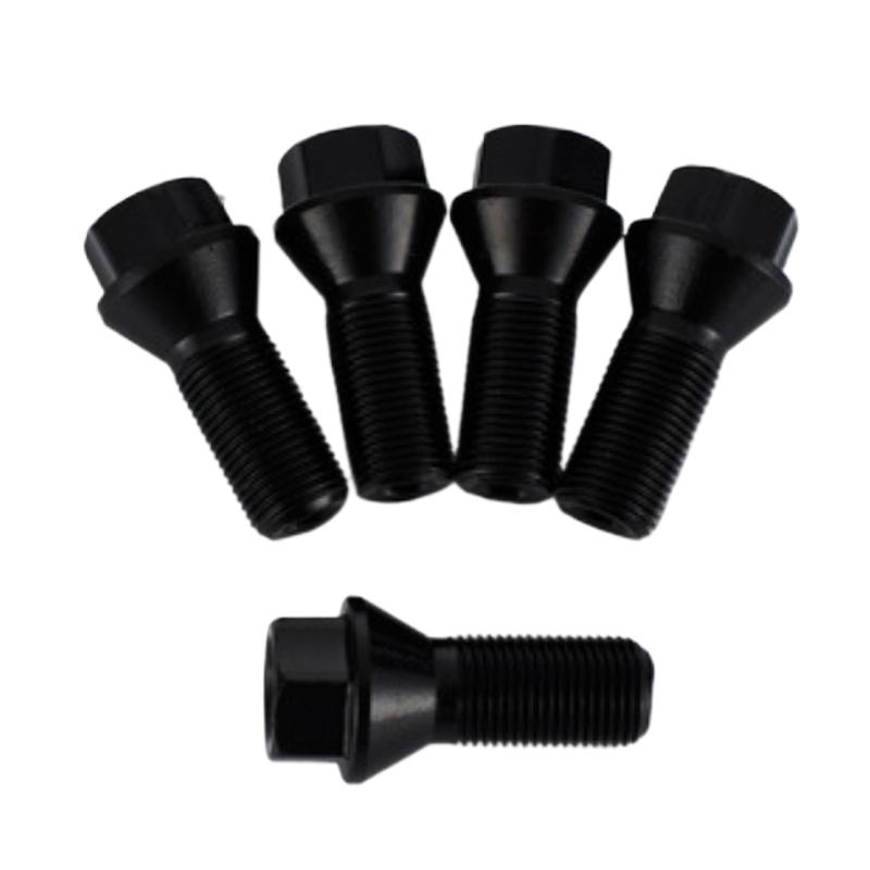 Черный колесный болт гайка для BMW E30 E36 E46 E60 E90 36136781150