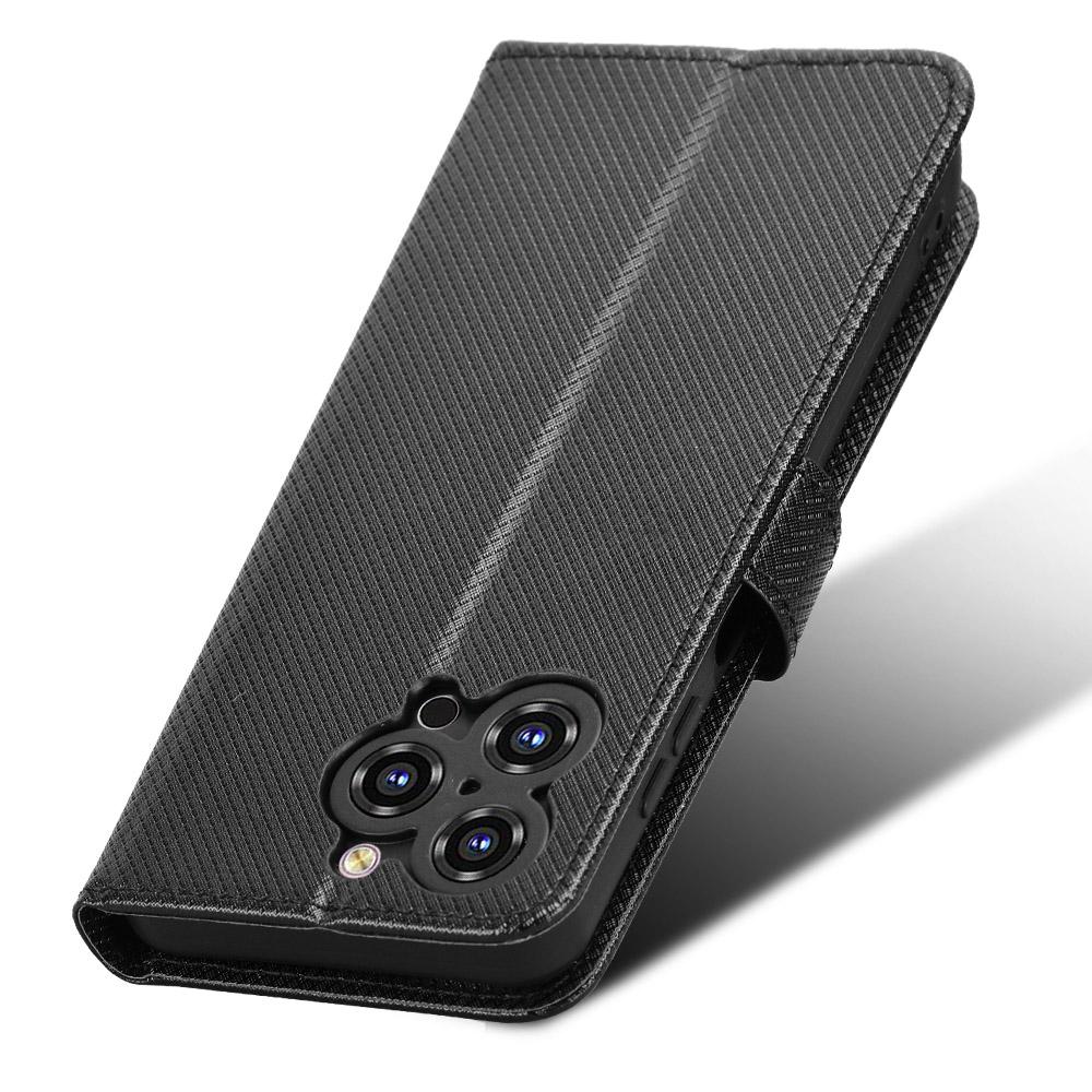 Кожаный чехол-кошелек со шнурком и текстурой под бриллиант для Oukitel C3