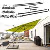 Weatherproof Umbrella Windproof Band Quick Installation Fixed Strap  Commercial