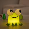 Cute Animal Silicone Night Light Fox Frog Nursery Sleeping Lamp Rechargable Duck Touch Sensor Beside Lamp For Bedroom Decor