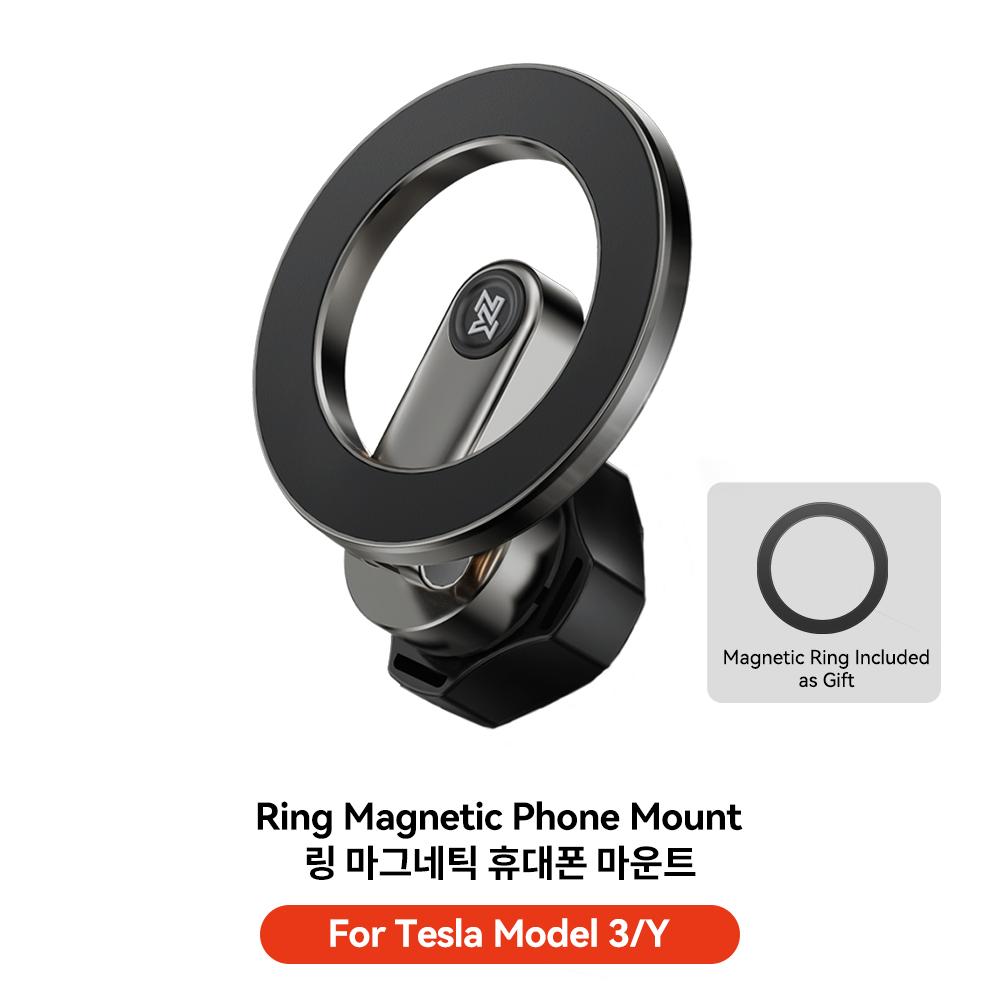 YZ Magnetic Car Phone Holder For Tesla Model Y YL 3 Highland Juniper N52 Screen Mount Universal Phone Stand for all iPhone