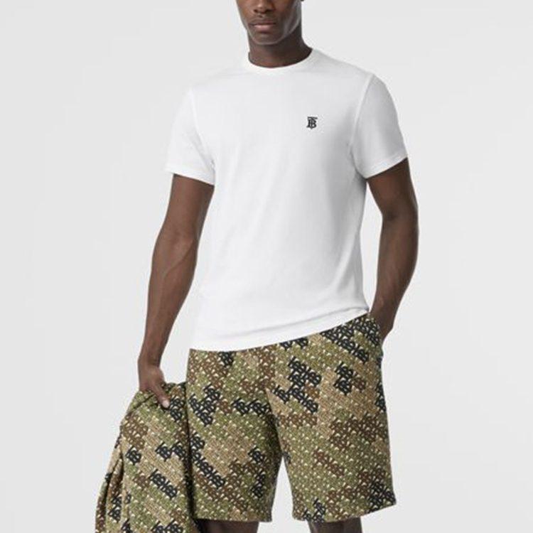 Burberry Мужская белая футболка SS20 80140211