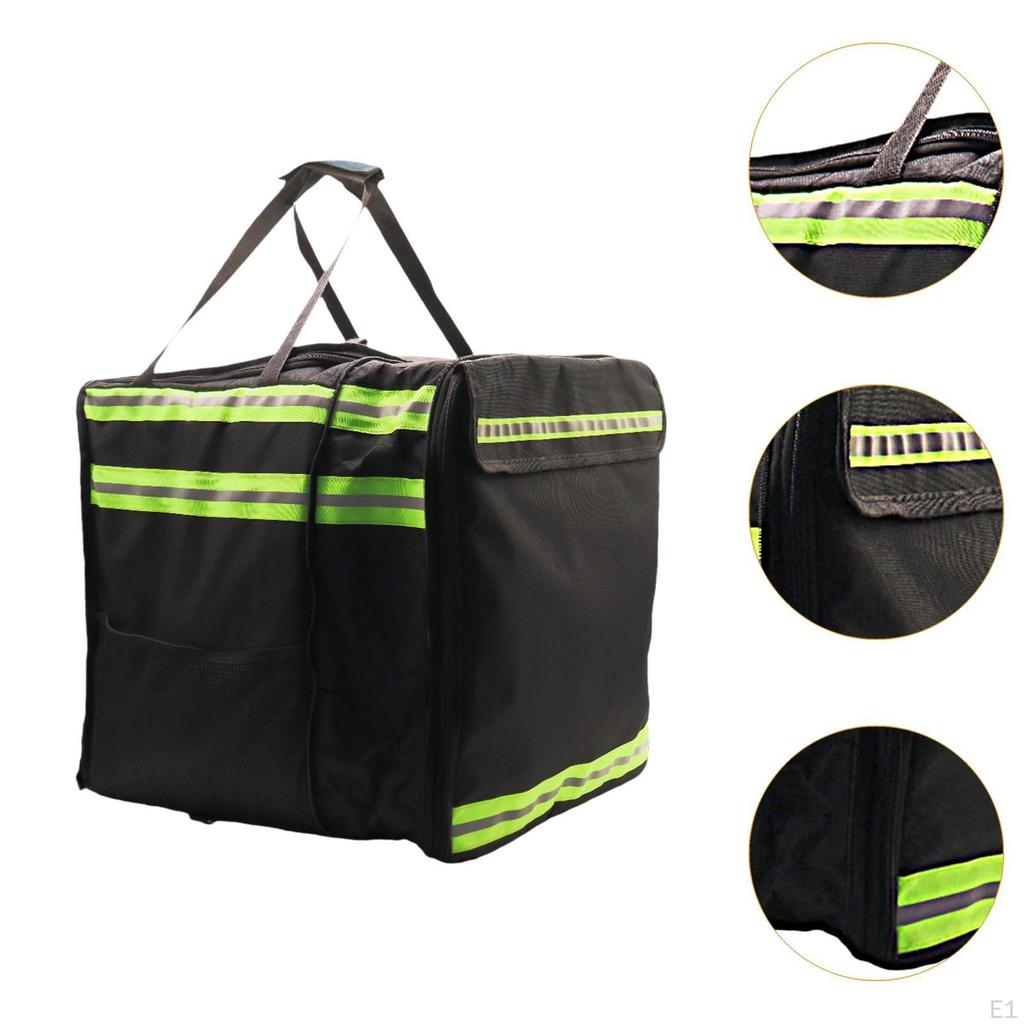 Рюкзак для доставки еды с термоизоляцией, Рюкзак для пиццы, Термопортативный расширяемый для горячего/холодного