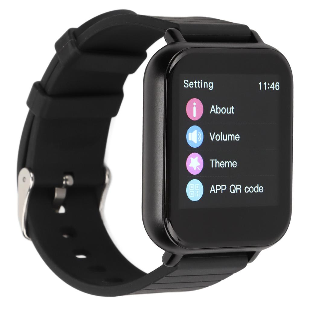 Z3 1,54-дюймовые смарт-часы с цветным экраном IPS 240x240, водонепроницаемые фитнес-часы с измерением сердечного ритма, черные