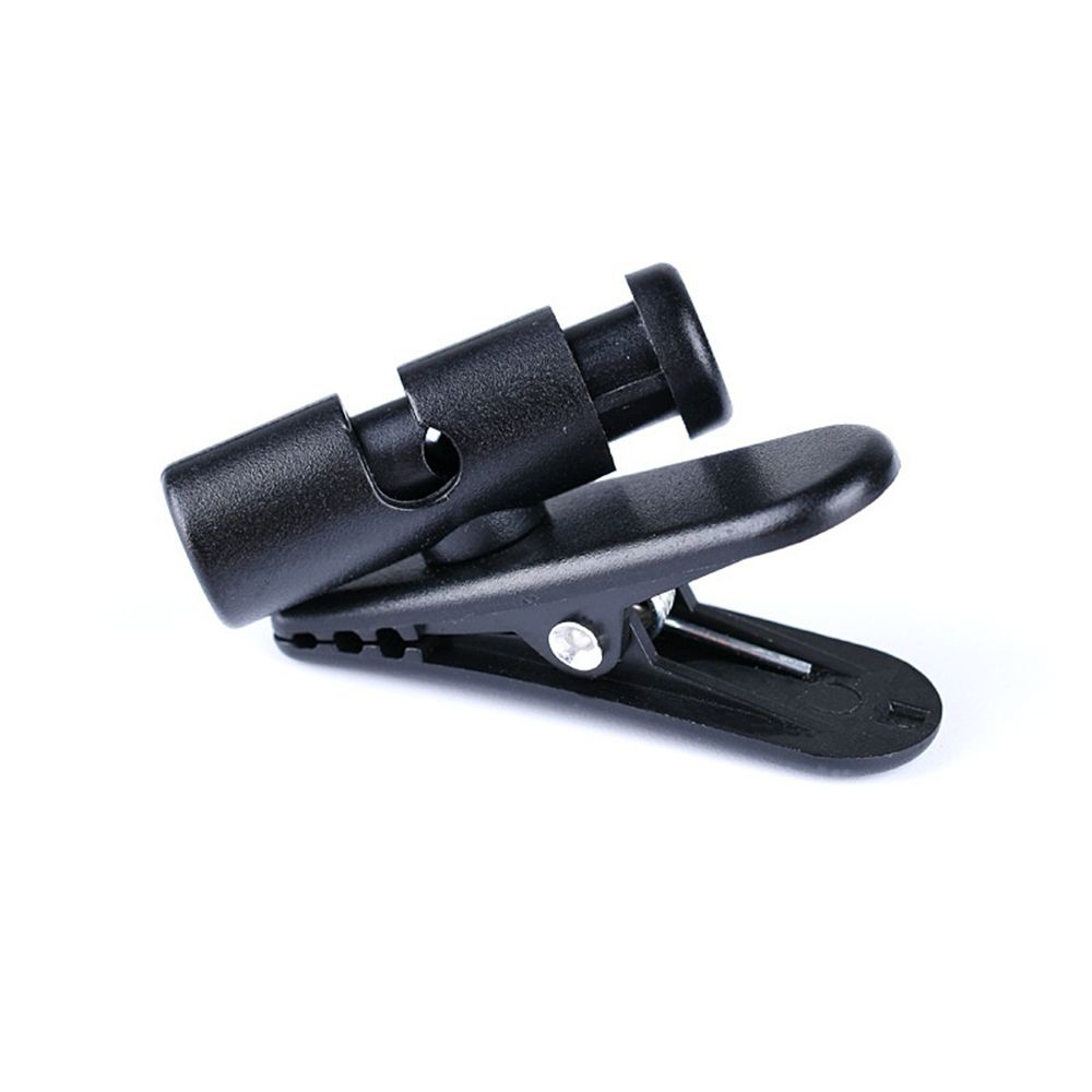 1pc Lapel Collar Headphone Mount Plastic Wire Cable Holder Wire Holders Cord Clips Earphone Clamps