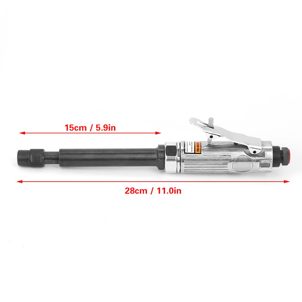 15cm Handle Length Air Angle Die Grinder High Speed Polisher Pneumatic Cutting Tool