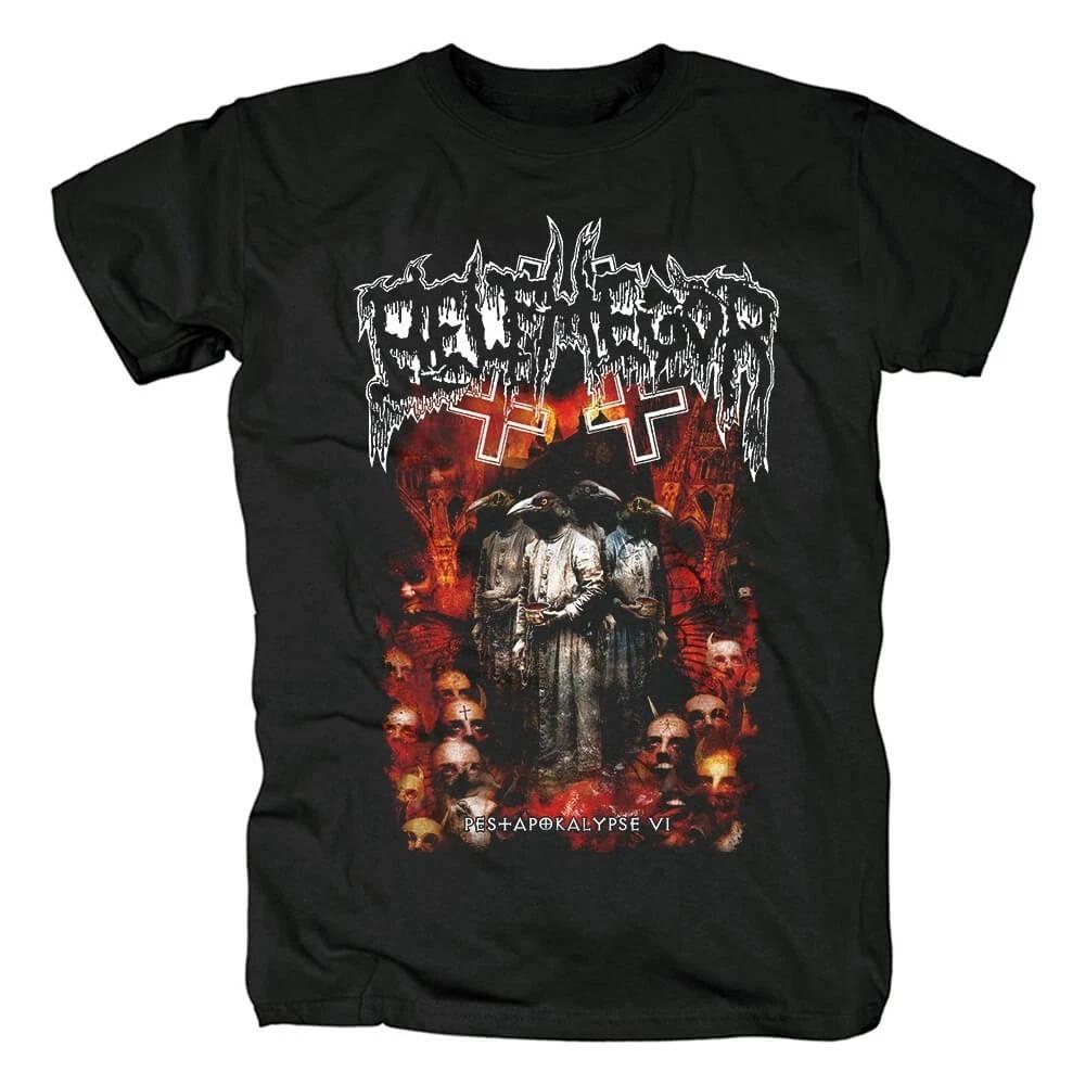 Belphegor Band Apocalypse Black T-shirt Summer New Style Unisex Casual and Fashionable T-shirt
