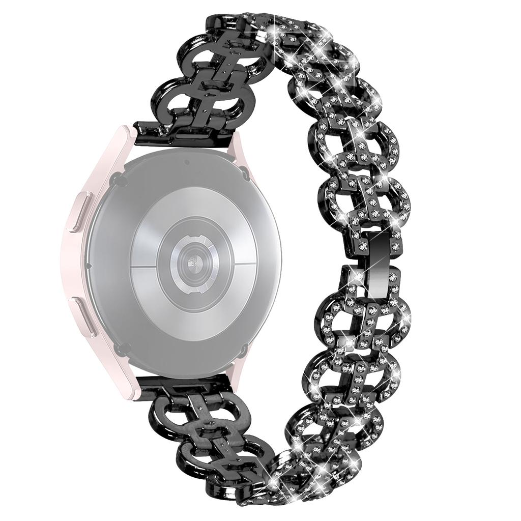 Для Huami Amazfit Youth Edition 20 мм Ремешок для часов Стразы Декор Форма тыквы Сплав Ремешок