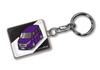 MKJP Custom Keychain Honda Stepwagon Hybrid RP5 Black Car Purple Base Color