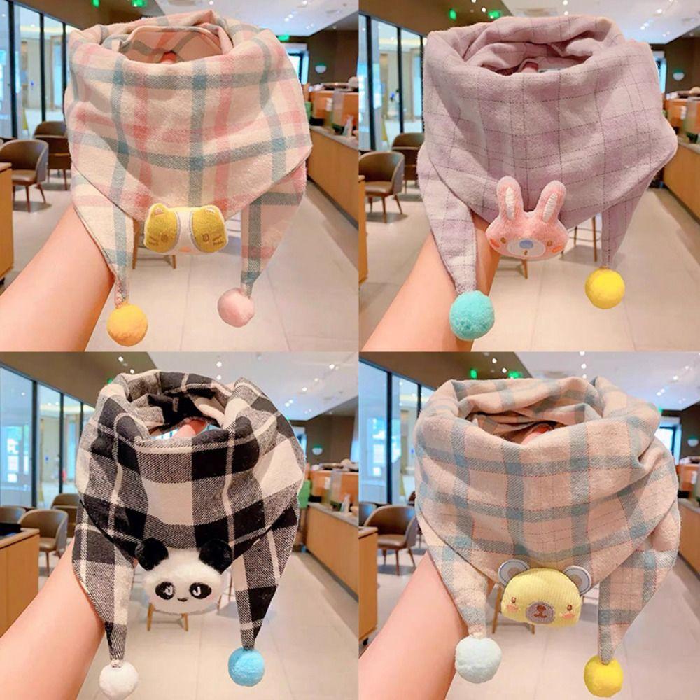 1-10 Years Old Windproof Kids Winter Scarf Cute Children Neck Warmer for Baby Boys Girls