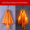 1-4PCS Halloween LED Hanging Ghost Lights Halloween Scary Luminous Hanging Decorations for Indoor Spooky Scene Arrangement