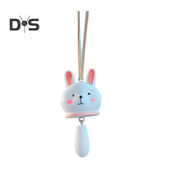 Зеркало заднего вида подвесное украшение в форме милого животного с шнурком легко устанавливается украшение для салона автомобиля