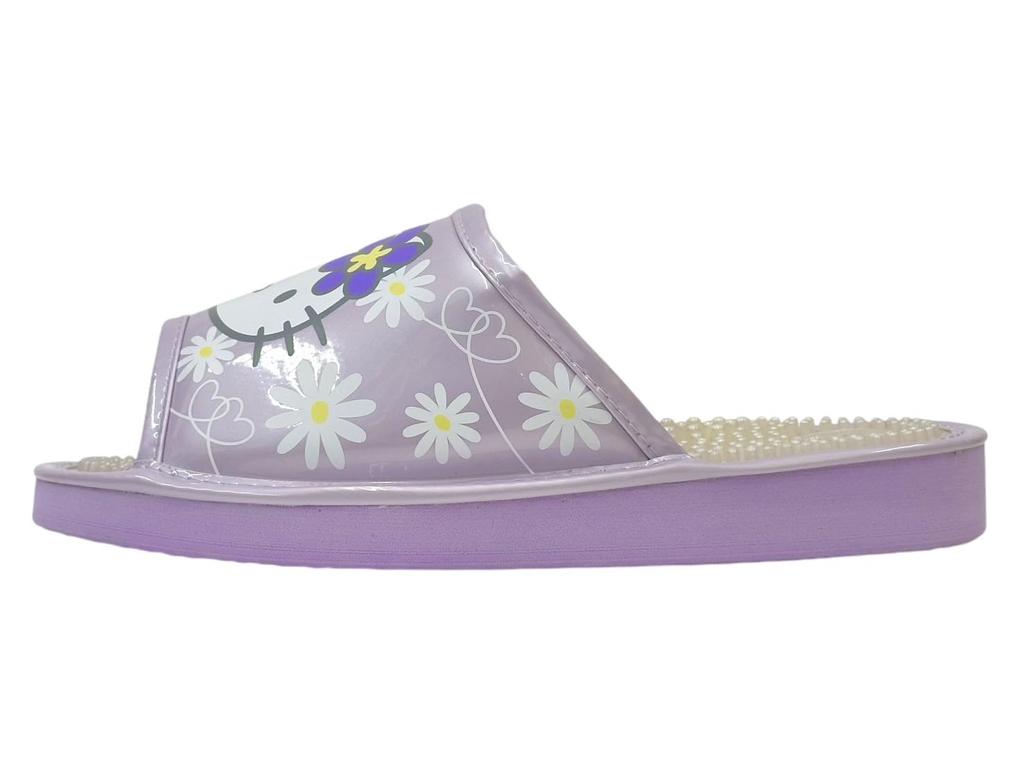 Hello Kitty Health Sandals Slippers [Sanrio] Women's SA-4193L (Purple, L)