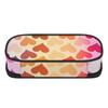 Pencil Bag Smooth Zipper High Capacity 300D Polyester with Mesh Pocket Removable Divider and Pen Slots for School and Study