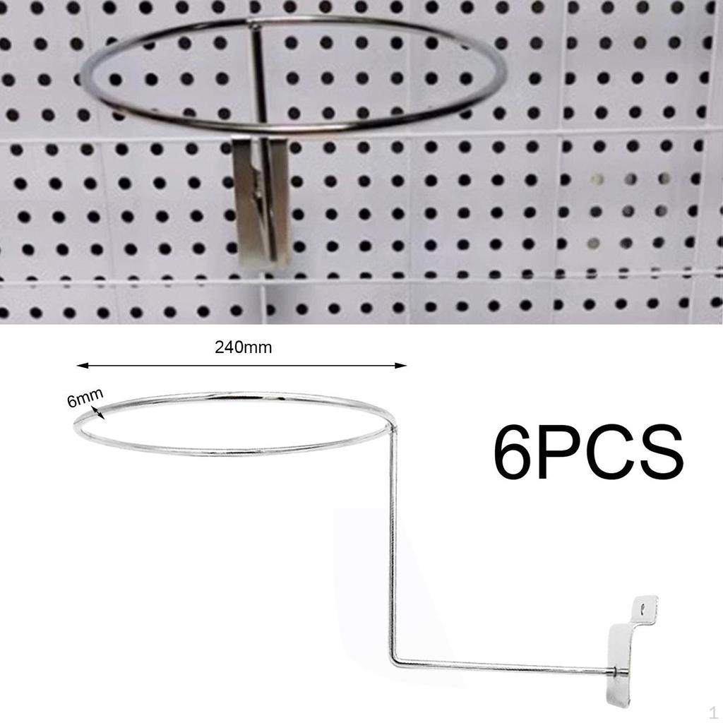 Metal Helmet Display Stand for Wall Mounting