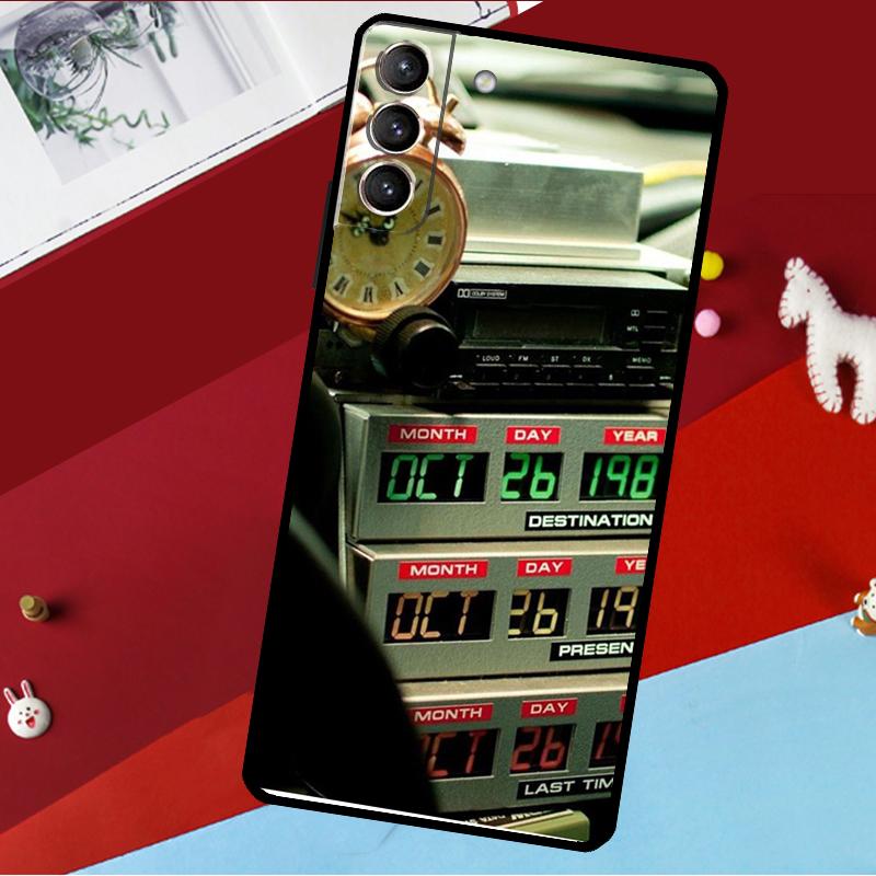 Назад в будущее Чехол для Samsung Galaxy S25 S24 S21 S22 S20 Ultra S9 S10 Plus S23 FE S24 FE Чехол для телефона